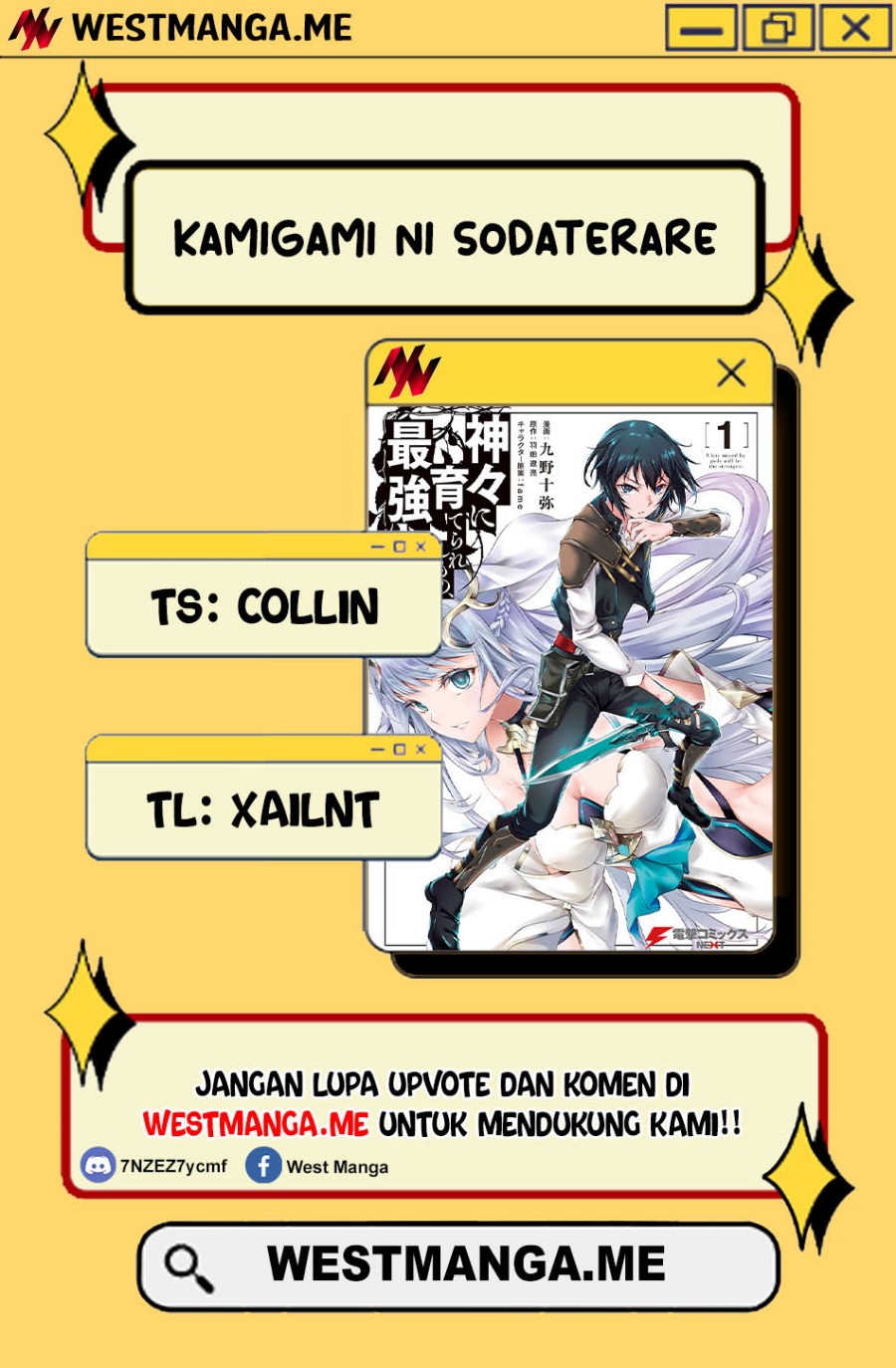 Kamigami ni Sodaterare Shimo no, Saikyou to Naru Chapter 57 Gambar 3